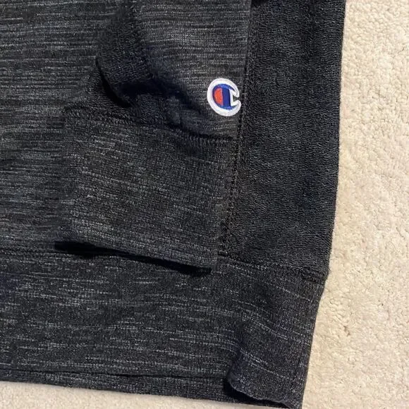 Champion Men's Sweatshirt Size medium in Black - Picture 5 of 8